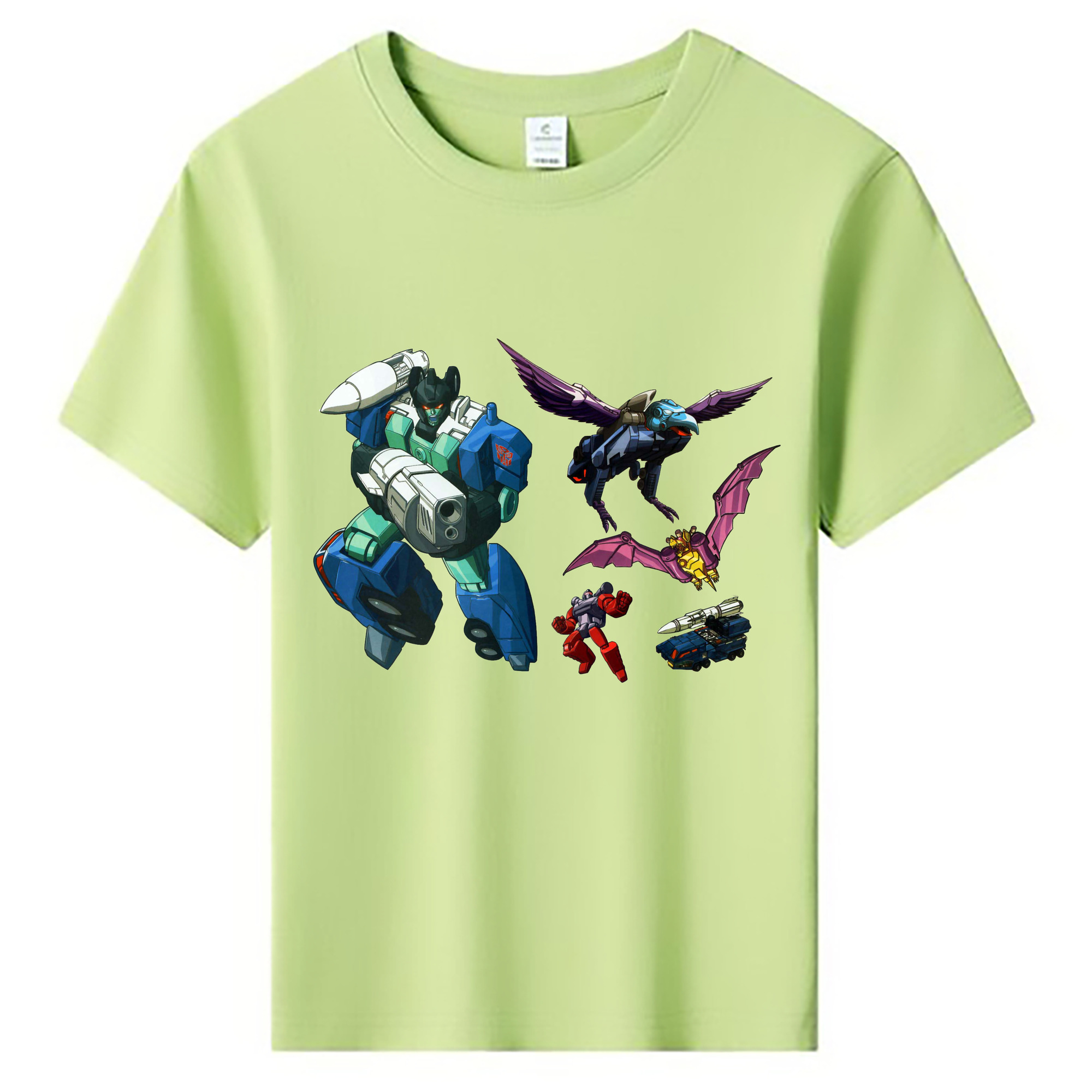 （画像用）  綿100％キッズTシャツ（フロントプリント）